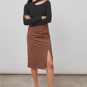 Rails Luci Skirt - Russet Gingham